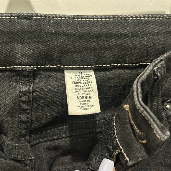 & Denim‎  Bootcut high waist Jeans size 32 - Picture 2 of 5